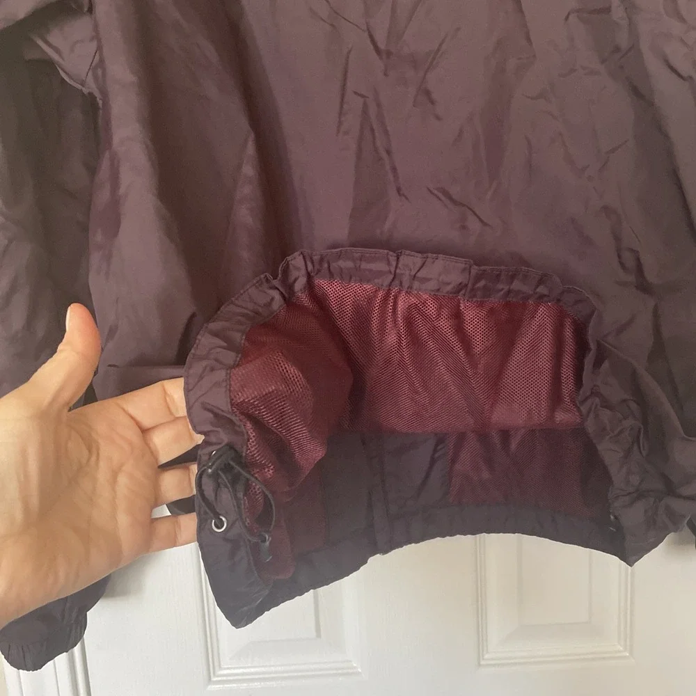 Champion C9  Packable   Windbreaker Jacket Lightweight Full Zip  Maroon XL